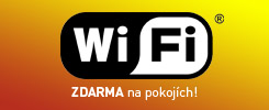 WIFI na penzionu zdarma!